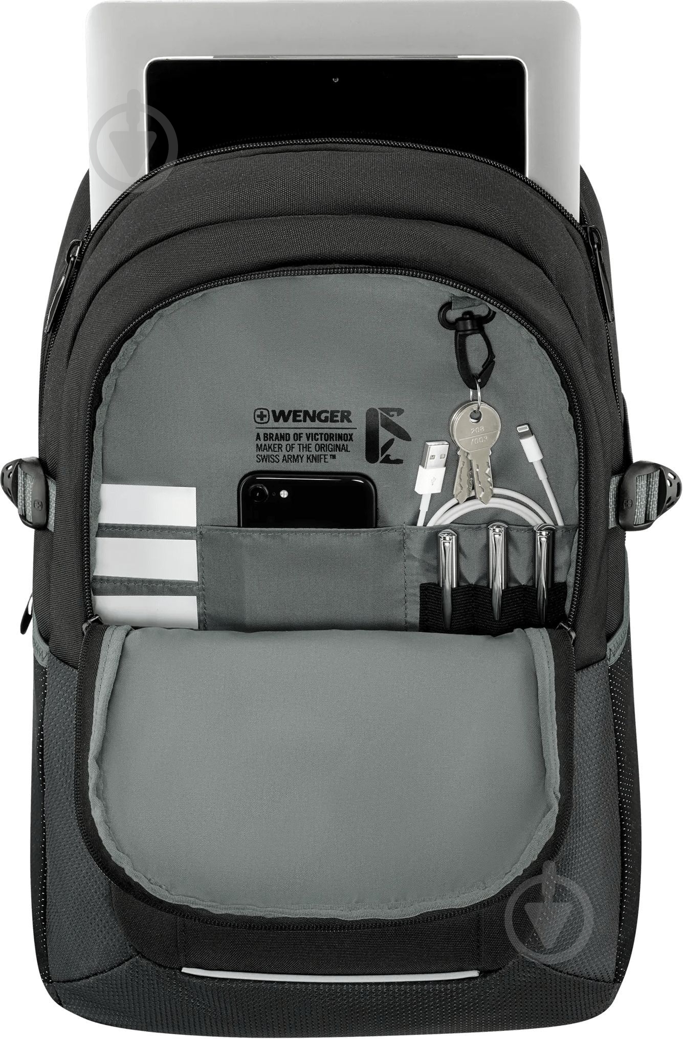 Рюкзак Wenger Next 23 Ryde 16" black (612567) - фото 6