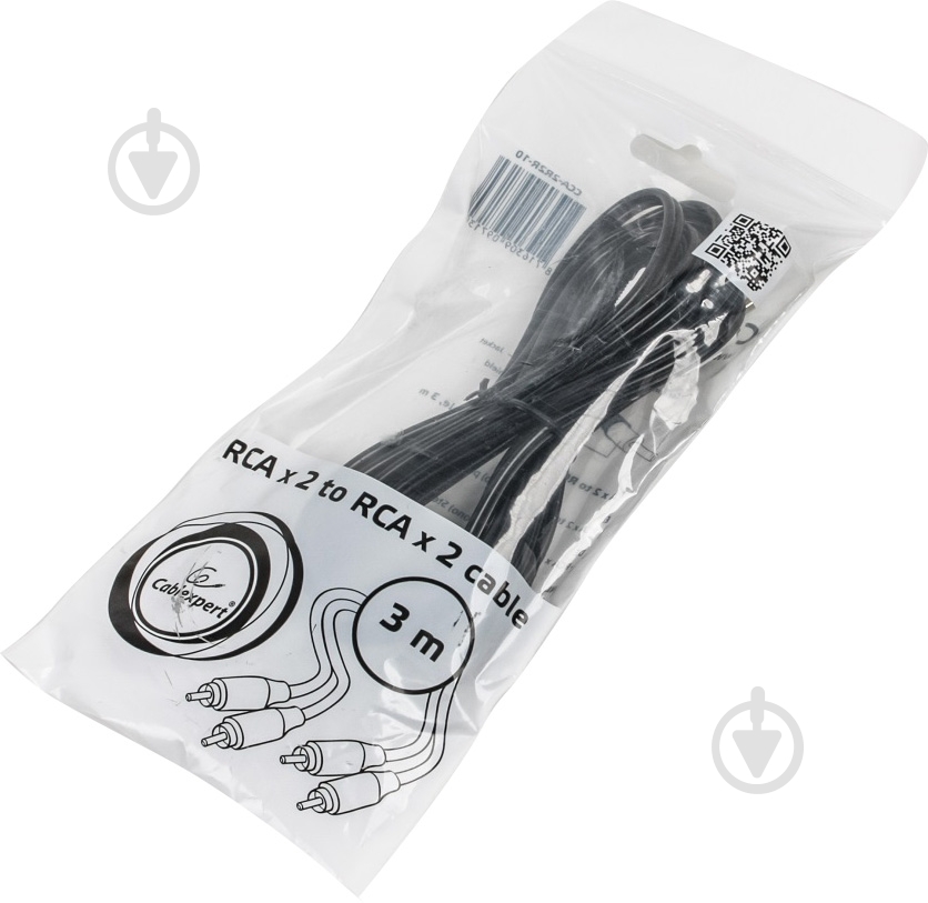 Кабель Cablexpert 3 м (CCA-2R2R-10) 2 RCA-2RCA - фото 3 Кабель Cablexpert 3 м (CCA-2R2R-10) 2 RCA-2RCA - фото 3