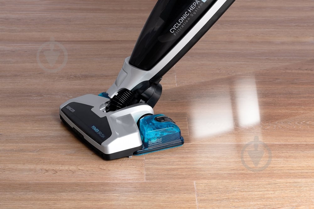Пылесос аккумуляторный Sencor SVC0740BL-EUE3 grey/blue - фото 19