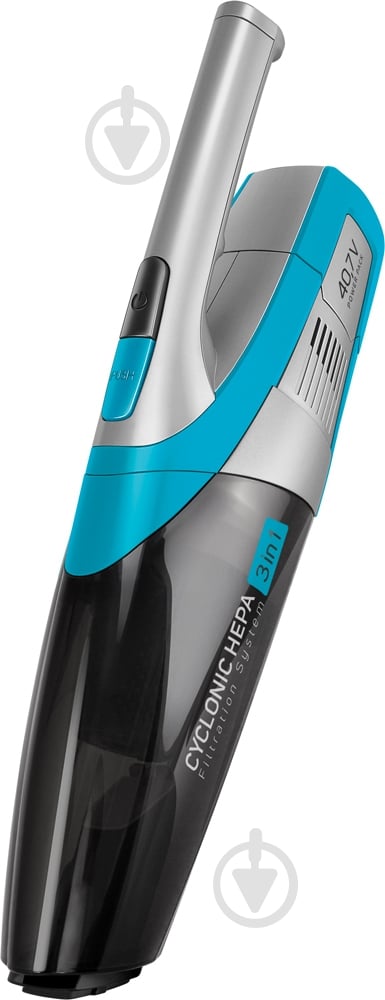 Пылесос аккумуляторный Sencor SVC0740BL-EUE3 grey/blue - фото 4