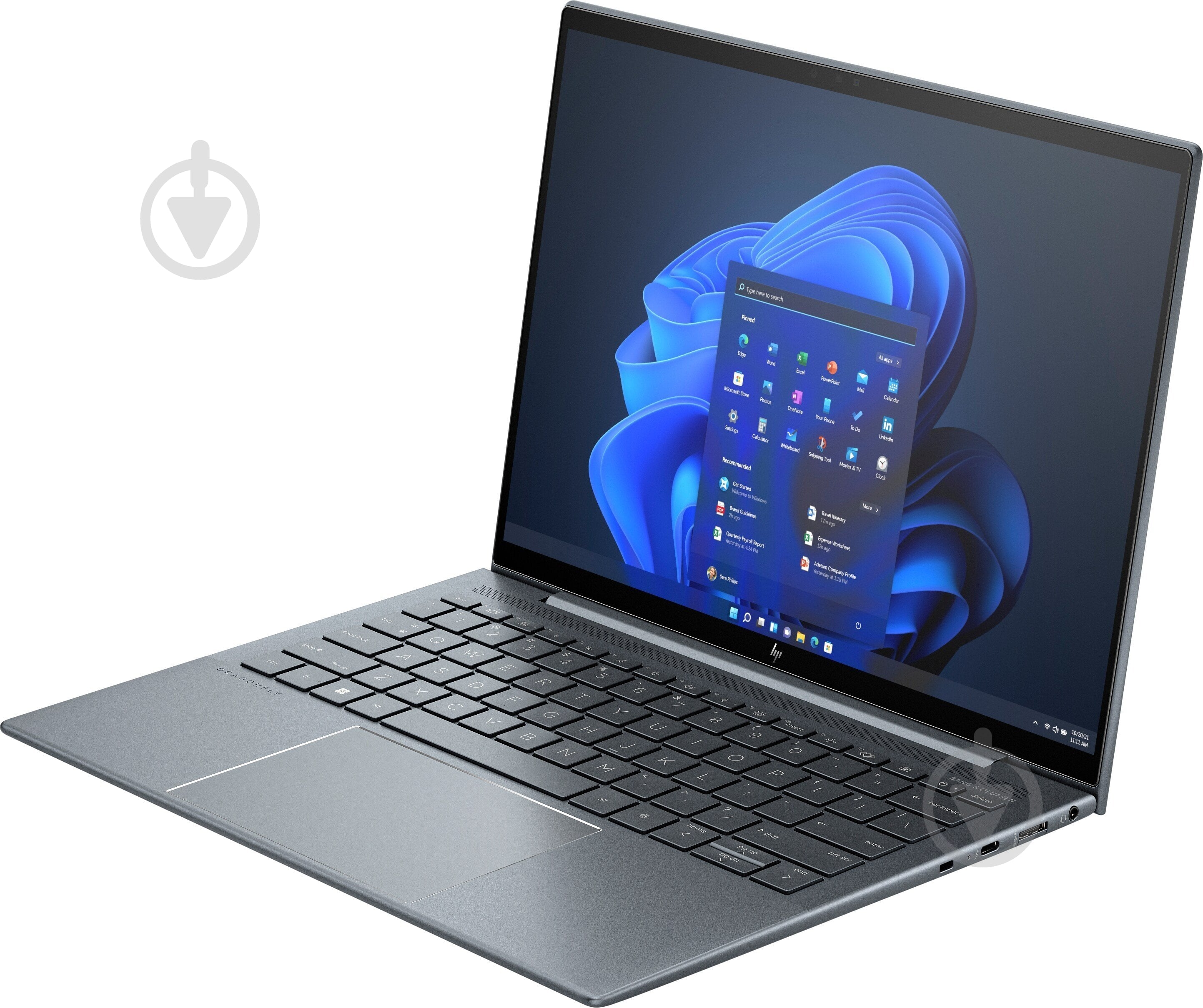Ноутбук HP Elite Dragonfly G4 13,5" (8A3S3EA) slate blue - фото 3