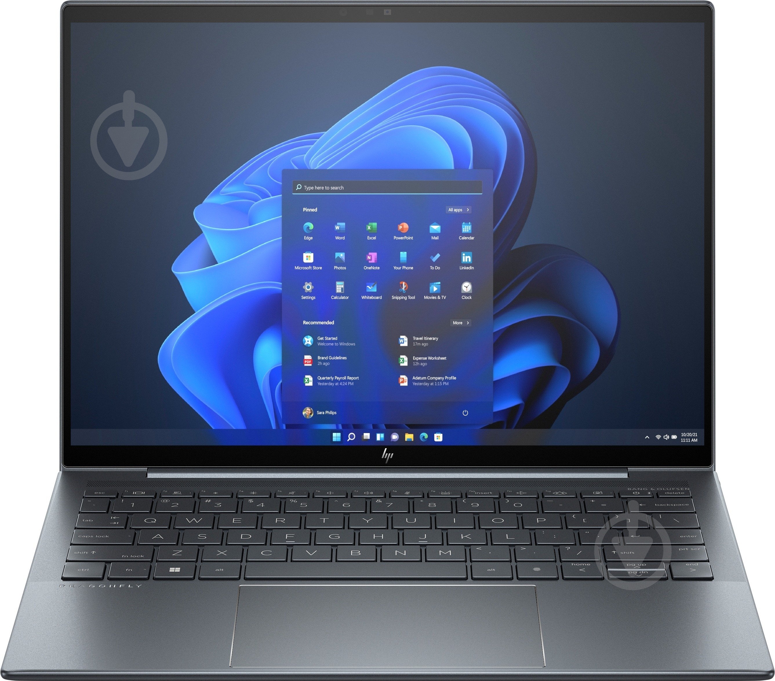Ноутбук HP Elite Dragonfly G4 13,5" (8A3S3EA) slate blue - фото 1