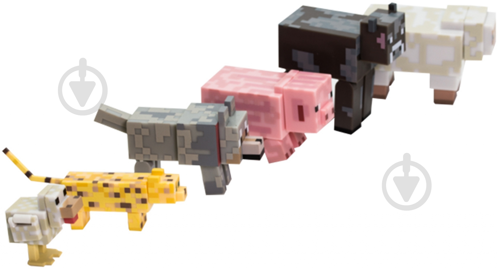 Набор Jazwares Minecraft Животные 6 шт. 16590 - фото 1