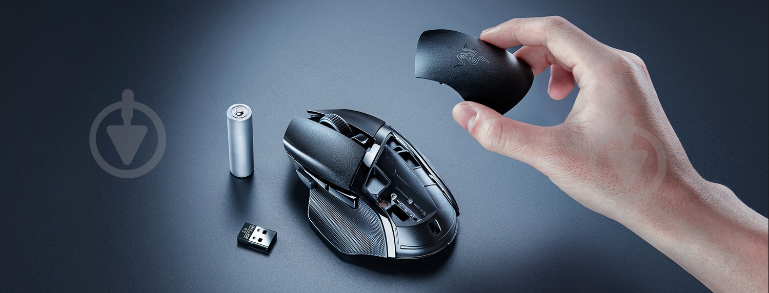 Миша Razer Basilisk V3 X Hyperspeed black (RZ01-04870100-R3G1) - фото 9 Миша Razer Basilisk V3 X Hyperspeed black (RZ01-04870100-R3G1) - фото 9