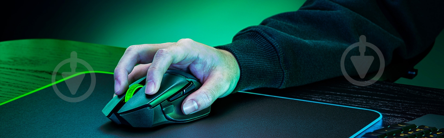 Миша Razer Basilisk V3 X Hyperspeed black (RZ01-04870100-R3G1) - фото 8 Миша Razer Basilisk V3 X Hyperspeed black (RZ01-04870100-R3G1) - фото 8