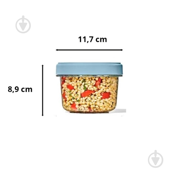 Набір контейнерів Oxo Good Grips 0,55 л 2 шт. (11393400) - фото 2 Набір контейнерів Oxo Good Grips 0,55 л 2 шт. (11393400) - фото 2