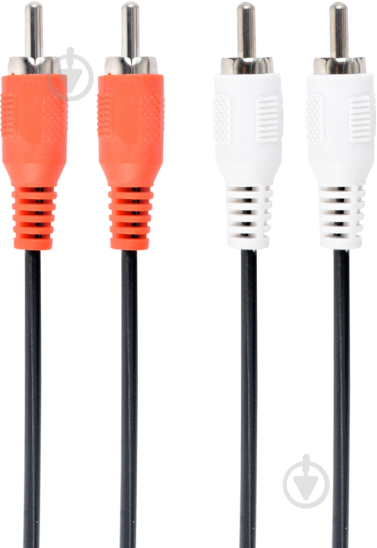 Кабель Cablexpert 1,8 м черный (CCA-2R2R-6) 2 RCA-2RCA - фото 1