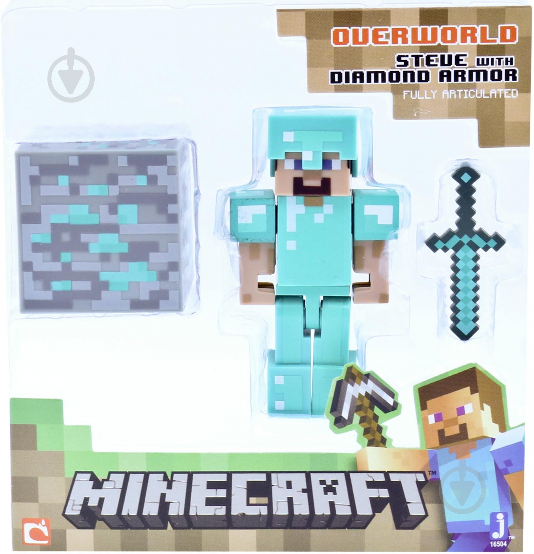 Набір Jazwares Minecraft Diamond Steve 16504 - фото 5