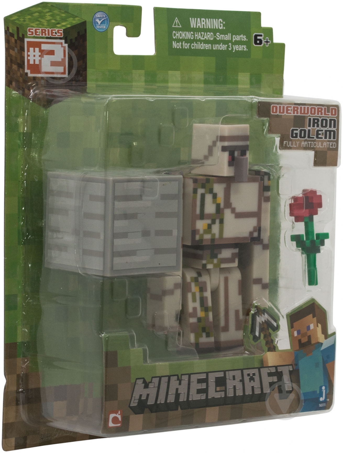 Набор Jazwares Minecraft Iron Golem 16511 - фото 2