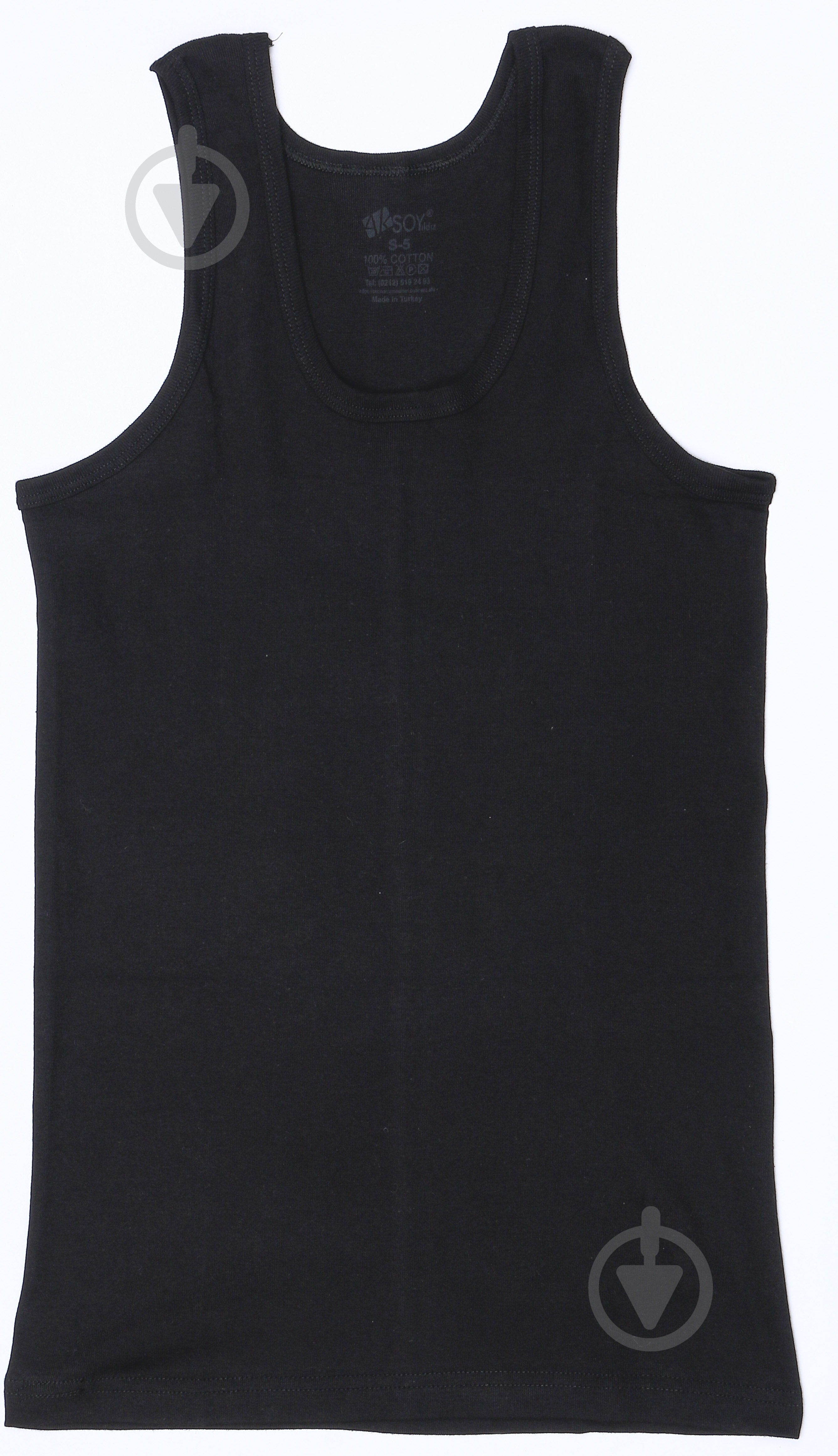 Майка мужская Namaldi р. S черный 190-1007 - фото 2