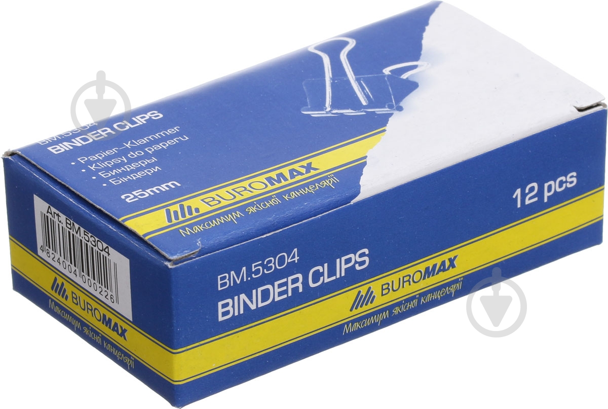 Биндер BM.5304 25 мм 12 шт. - фото 2 Биндер BM.5304 25 мм 12 шт. - фото 2