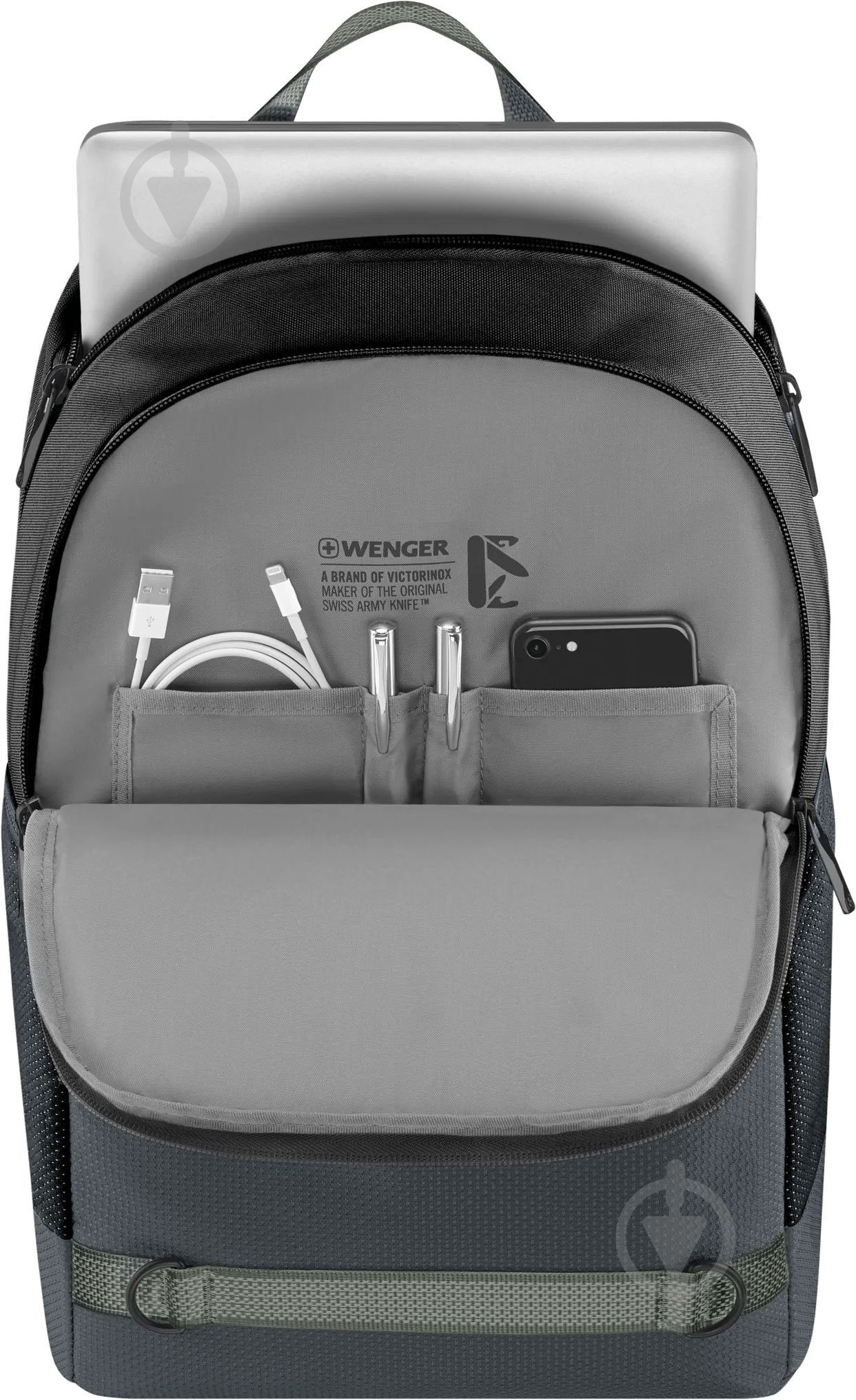 Рюкзак Wenger Next 24, Tyon 16" black (653182) - фото 6