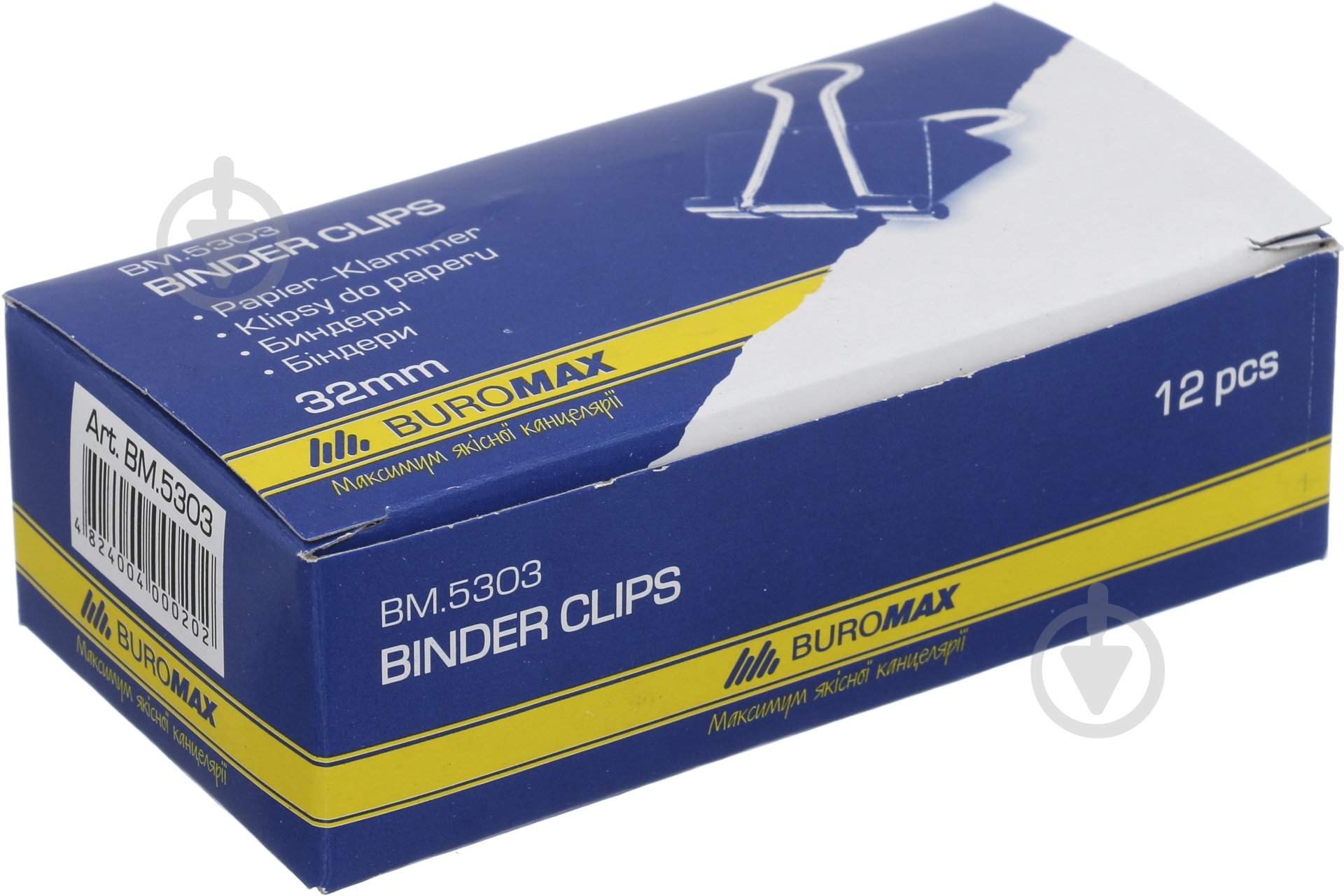 Биндер 32 мм 12 шт. - фото 1 Биндер 32 мм 12 шт. - фото 1