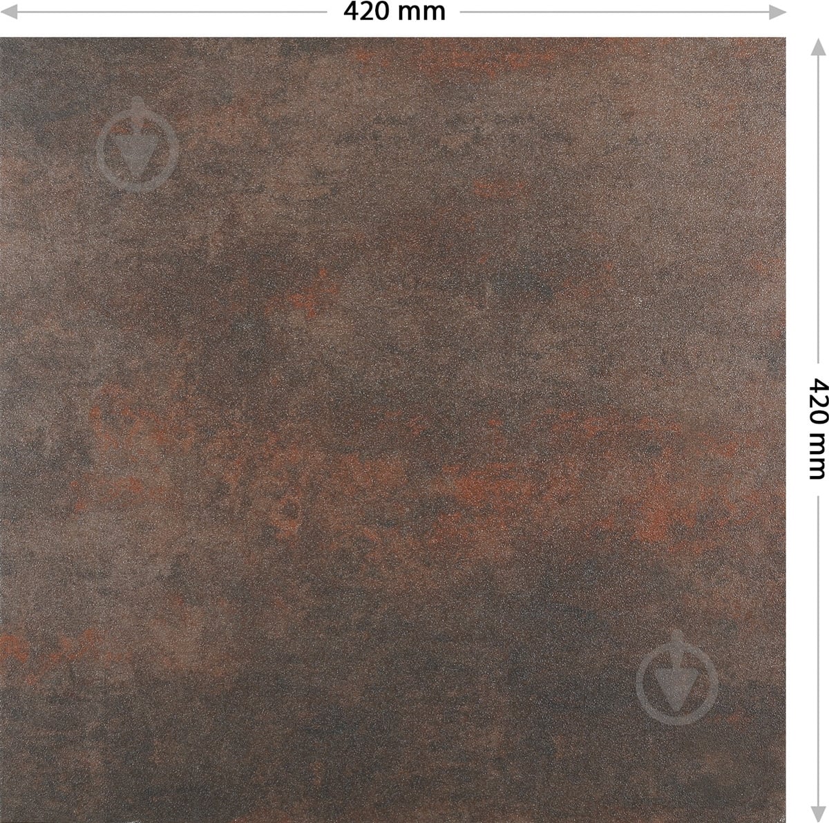 Плитка Opoczno Trendo Brown 42х42 - фото 4