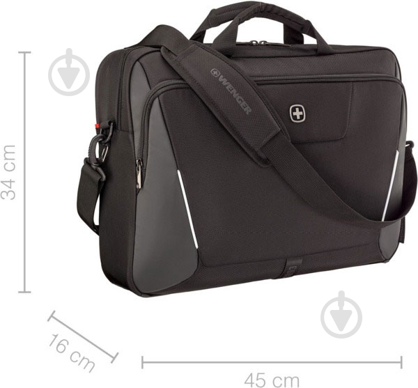 Сумка для ноутбука Wenger XE Brief 17" black (653301) - фото 9 Сумка для ноутбука Wenger XE Brief 17" black (653301) - фото 9