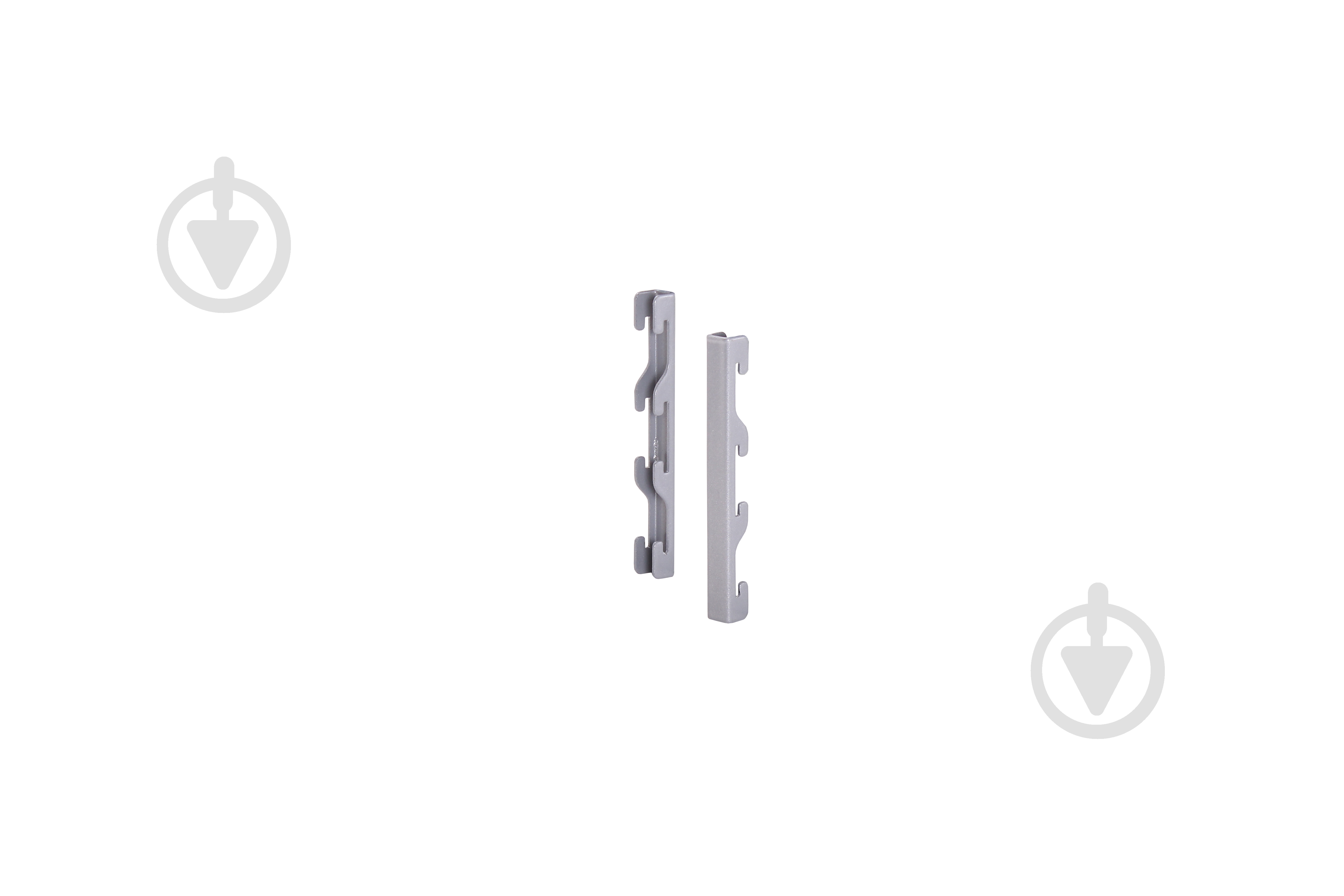 З'єднувач Larvij для стійок ГС L9711GA сірий - фото 1