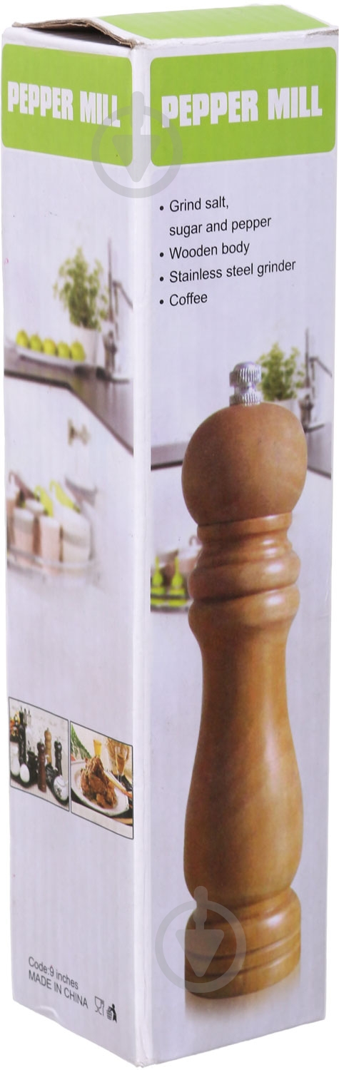 Мельница для перца 17 см цвет в ассортименте - фото 8