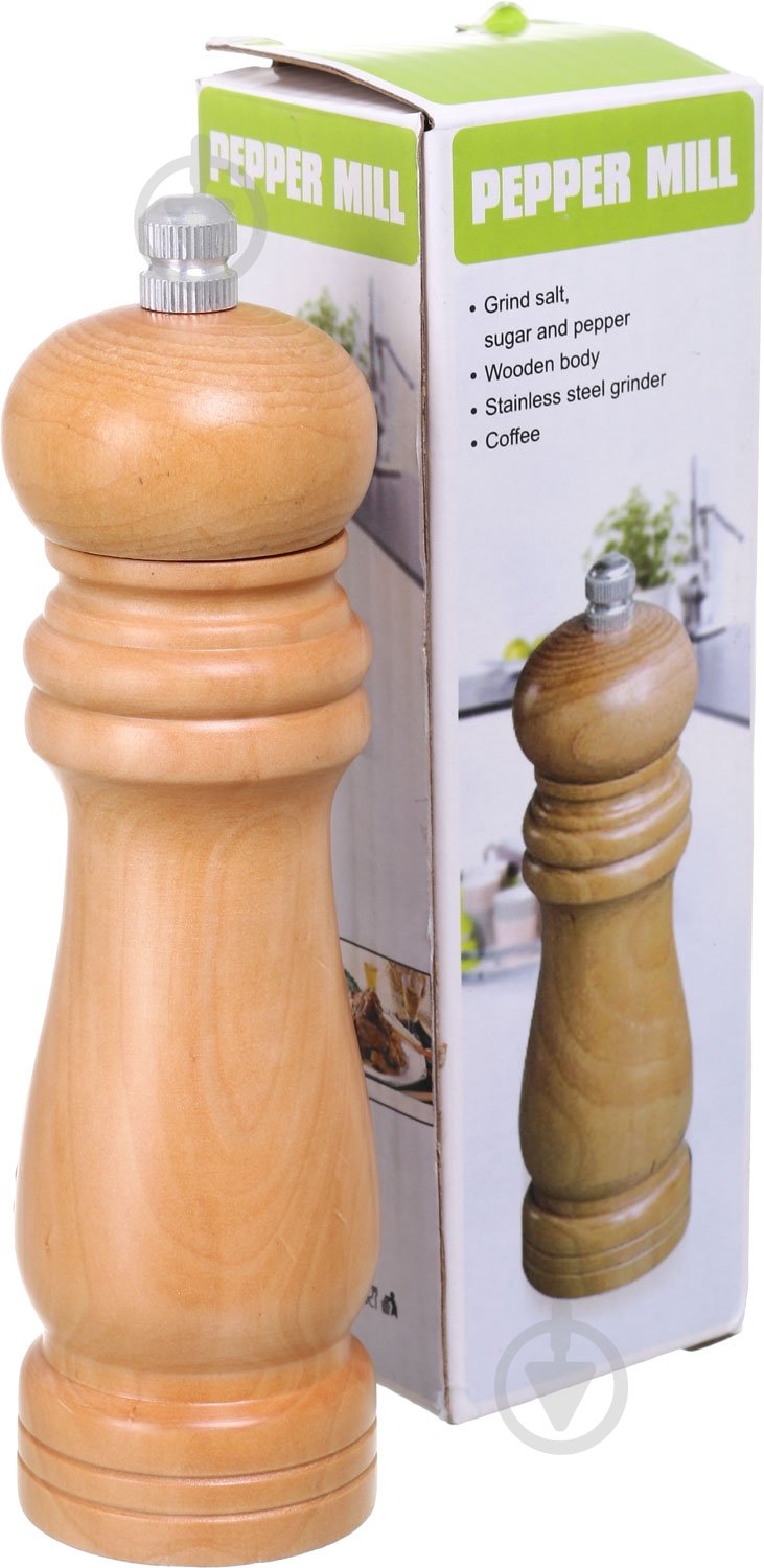 Мельница для перца 17 см цвет в ассортименте - фото 3