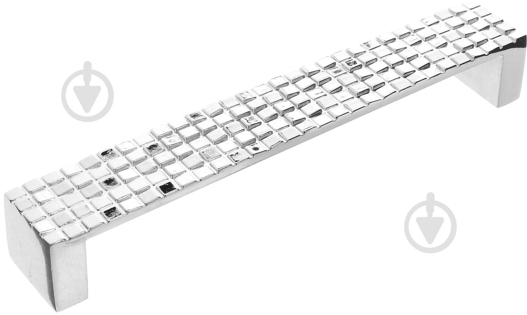 Мебельная ручка скоба Kerron 128 мм RS-019-128 хром - фото 1