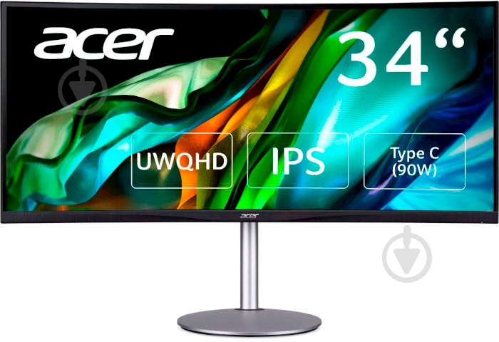Монитор Acer CB342CURBMIIPHUZX 34" (UM.CB2EE.006) - фото 1 Монитор Acer CB342CURBMIIPHUZX 34" (UM.CB2EE.006) - фото 1
