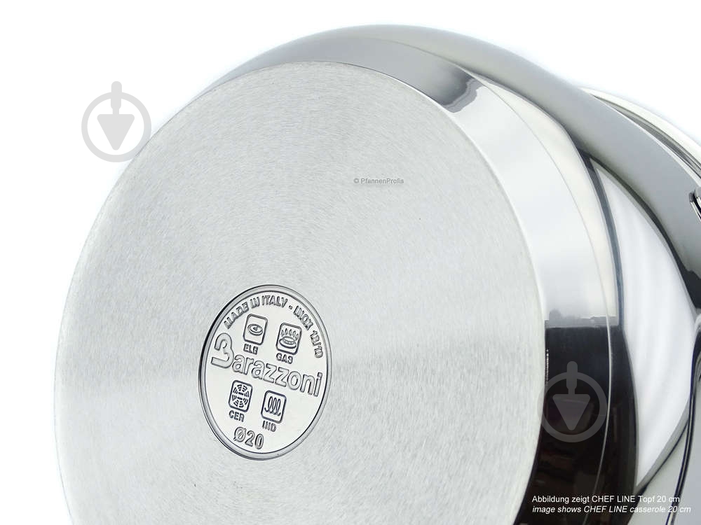 Набор кастрюль Barazzoni Chef Line 6 предметов 163906 - фото 4 Набор кастрюль Barazzoni Chef Line 6 предметов 163906 - фото 4