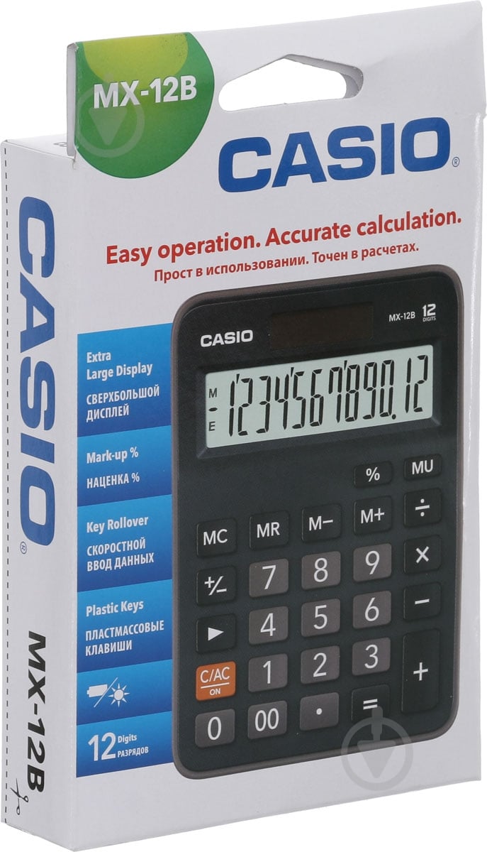 Калькулятор MX-12B-W-EC Casio - фото 3