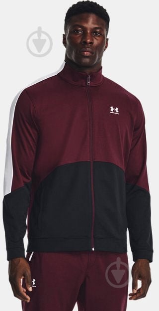 Джемпер Under Armour UA TRICOT FASHION JACKET 1373791-600 р.M бордовий - фото 1