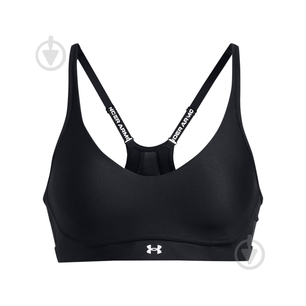 Бра Under Armour Infinity Low 2.0 Bra 1384126-001 р.M-A/C черный - фото 13