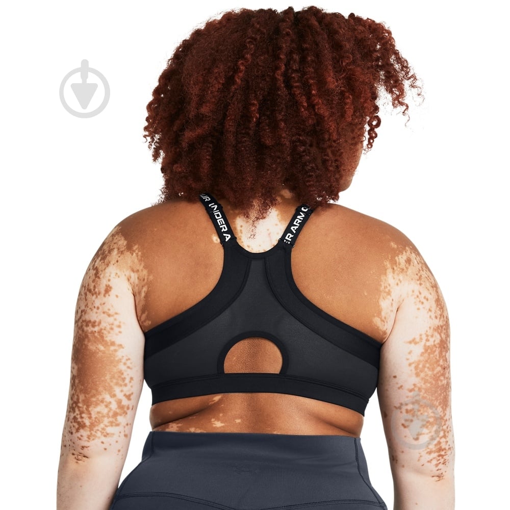 Бра Under Armour Infinity Low 2.0 Bra 1384126-001 р.M-A/C черный - фото 7