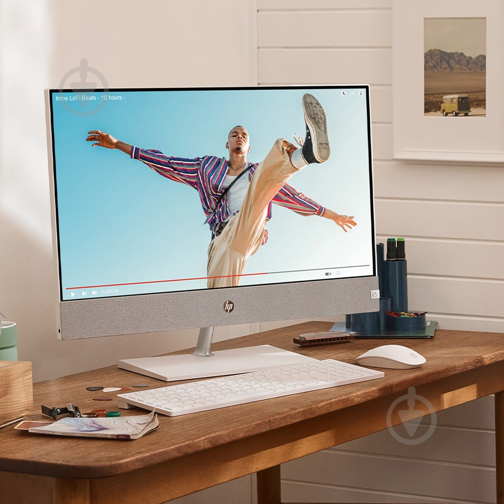 Моноблок HP Pavilion 27" (68V05EA) white - фото 10 Моноблок HP Pavilion 27" (68V05EA) white - фото 10