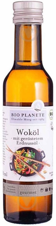 Масло для вока Bio Planete с маслом из обжаренного арахиса органическое 250 мл - фото 1 Масло для вока Bio Planete с маслом из обжаренного арахиса органическое 250 мл - фото 1