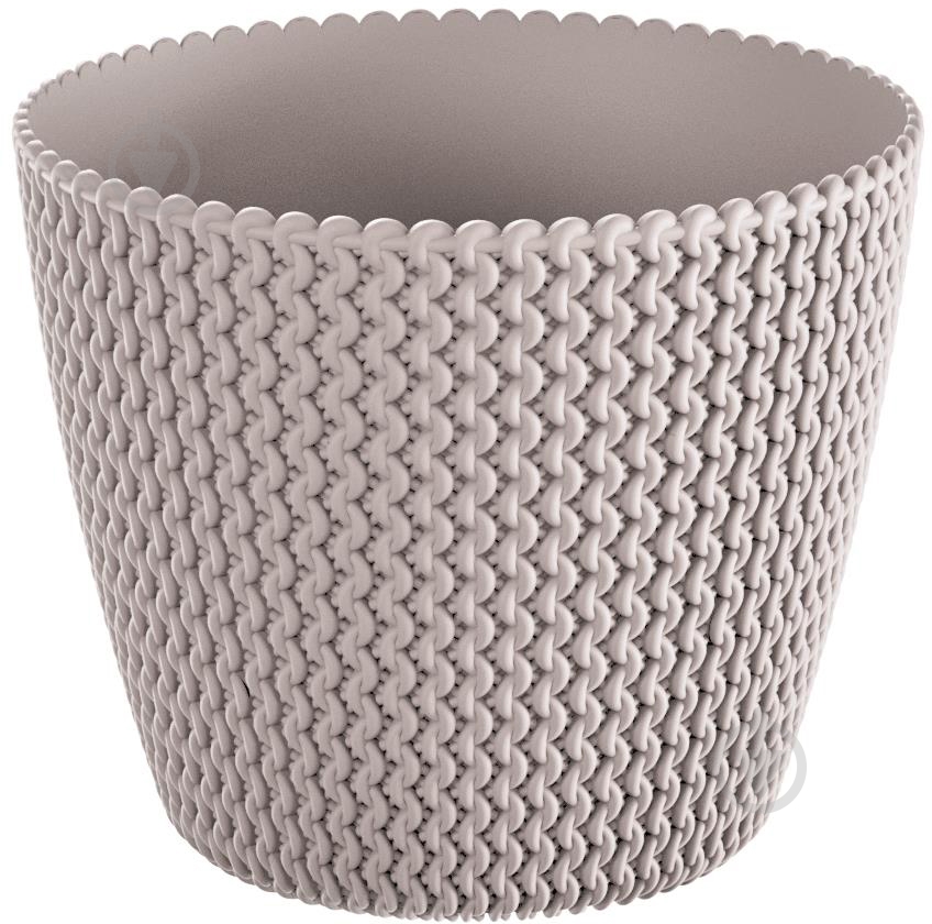 ᐉ Горщик пластиковий Prosperplast Splofy круглий 8 л мокко (14000-7529) • Краща ціна в Києві, Україні • Купити в Епіцентр