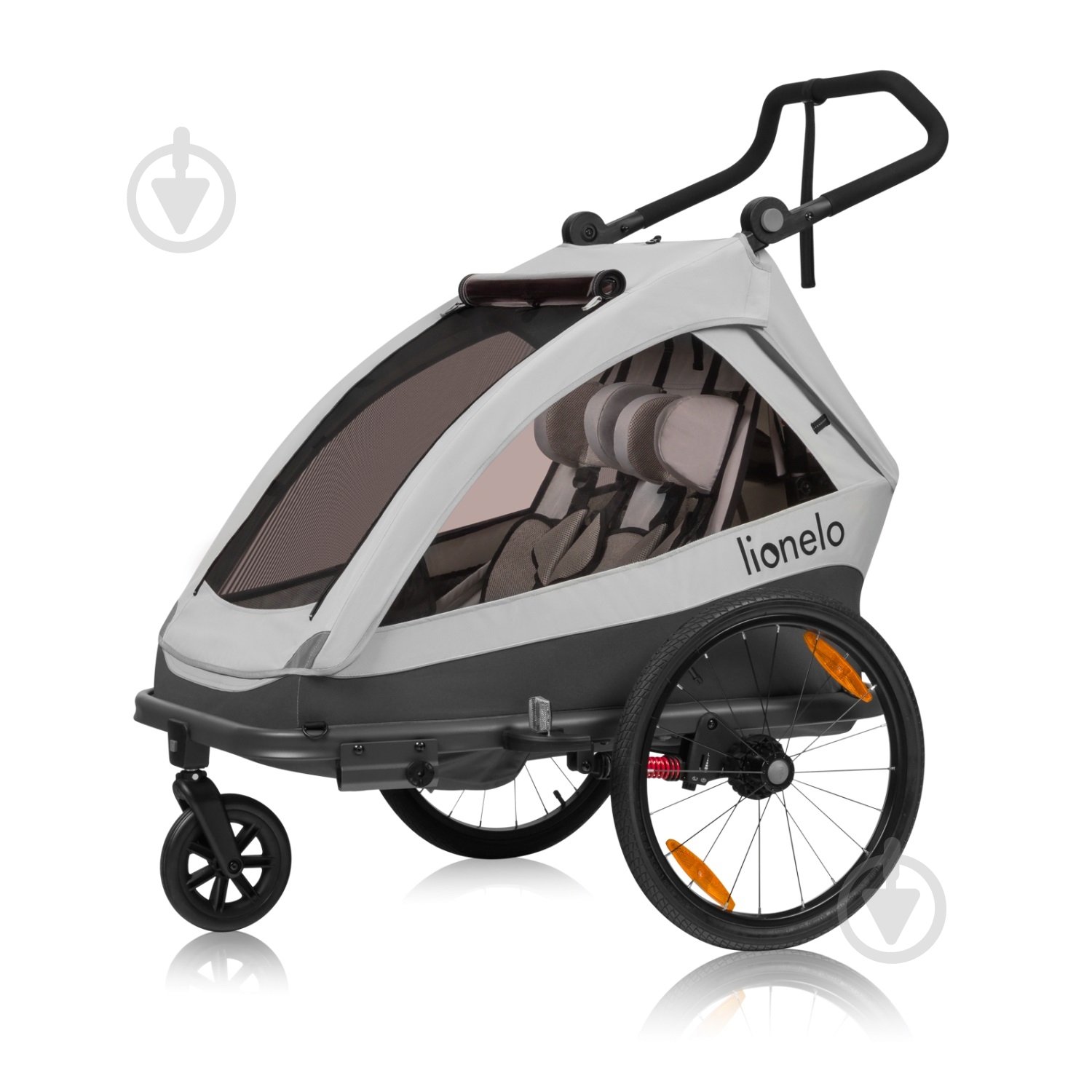 Велосипед-коляска Lionelo LO-CAMA GREY - фото 1
