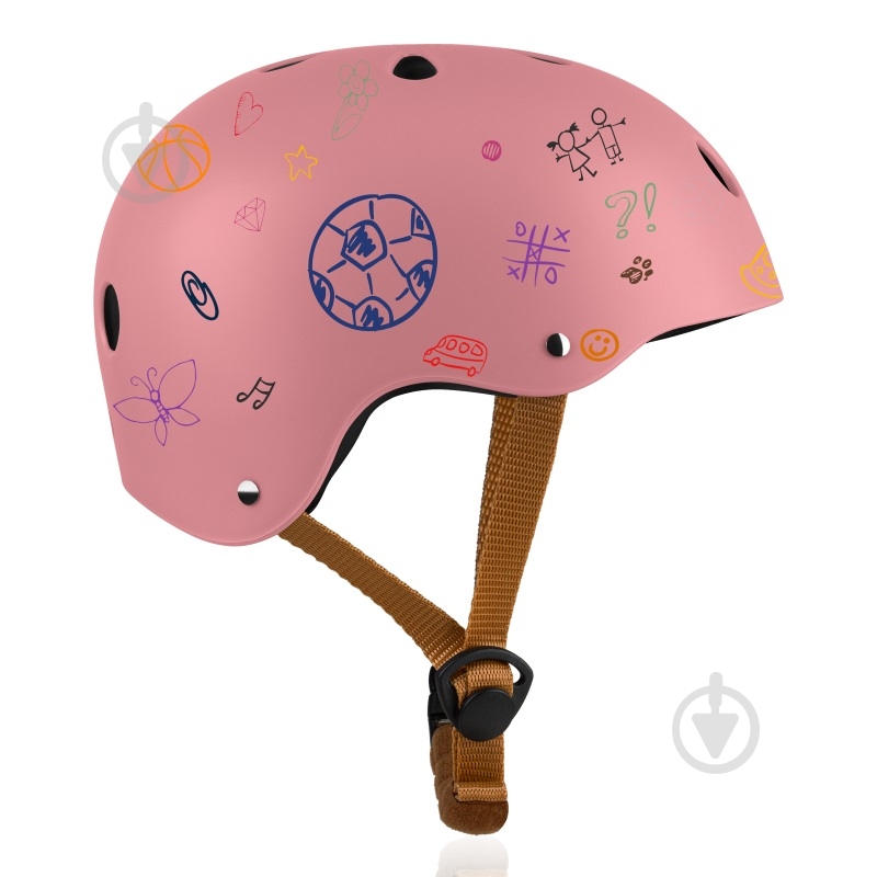 Шлем Lionelo LO-HELMET PINK ROSE - фото 2