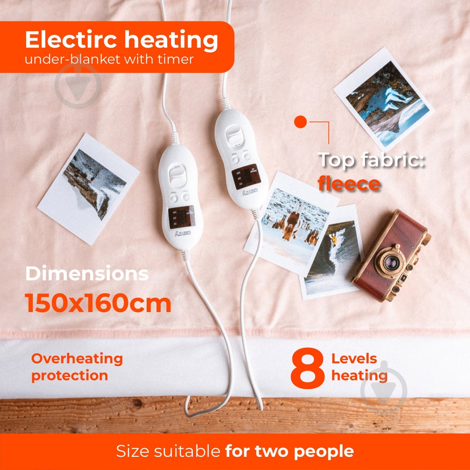 Электропростынь Camry CR7424 - фото 7