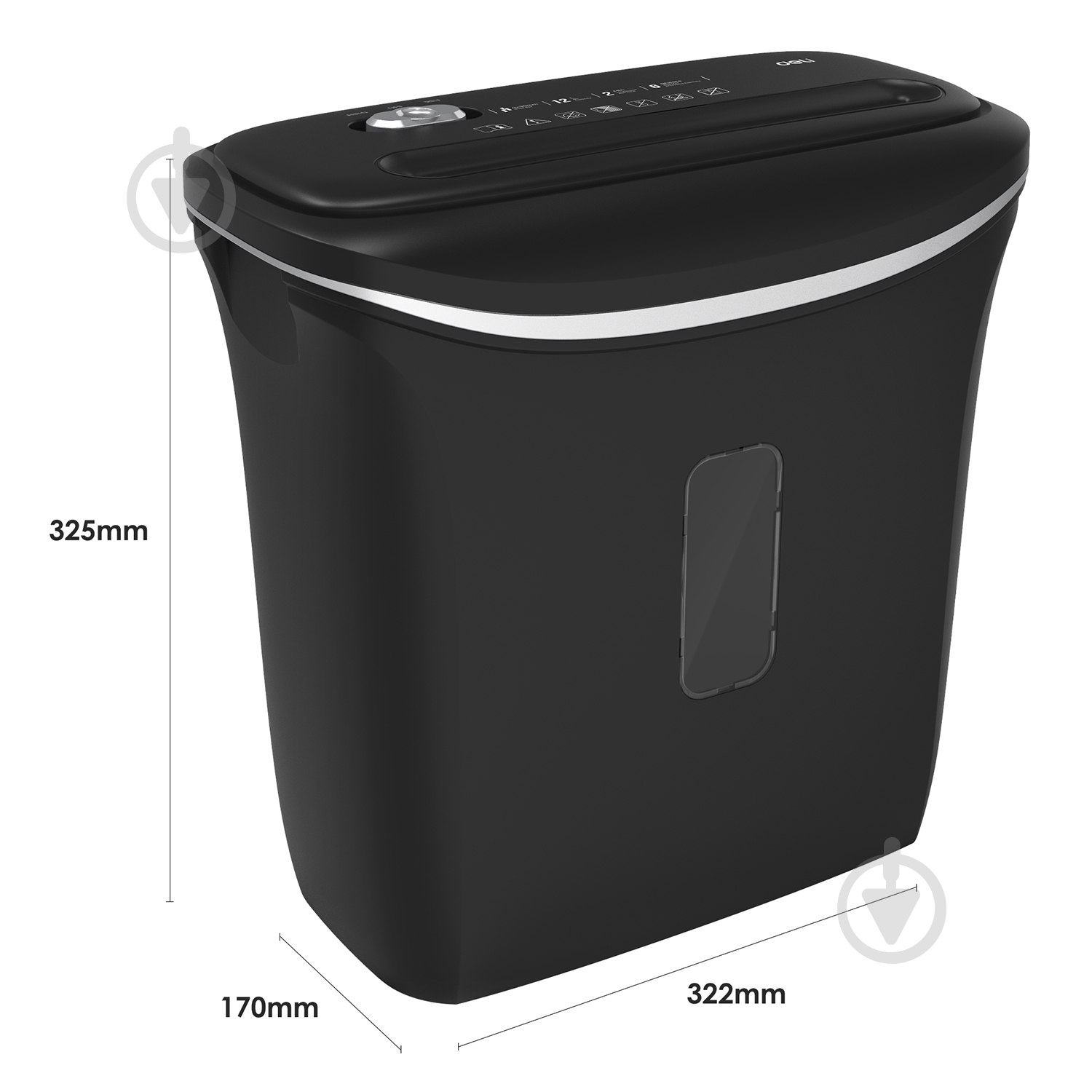 Уничтожитель документов 9945 Deli - фото 3 Уничтожитель документов 9945 Deli - фото 3