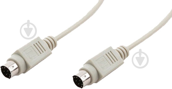 Кабель Cablexpert PS/2 – PS/2 1,8 м білий (CC-143-6) - фото 1