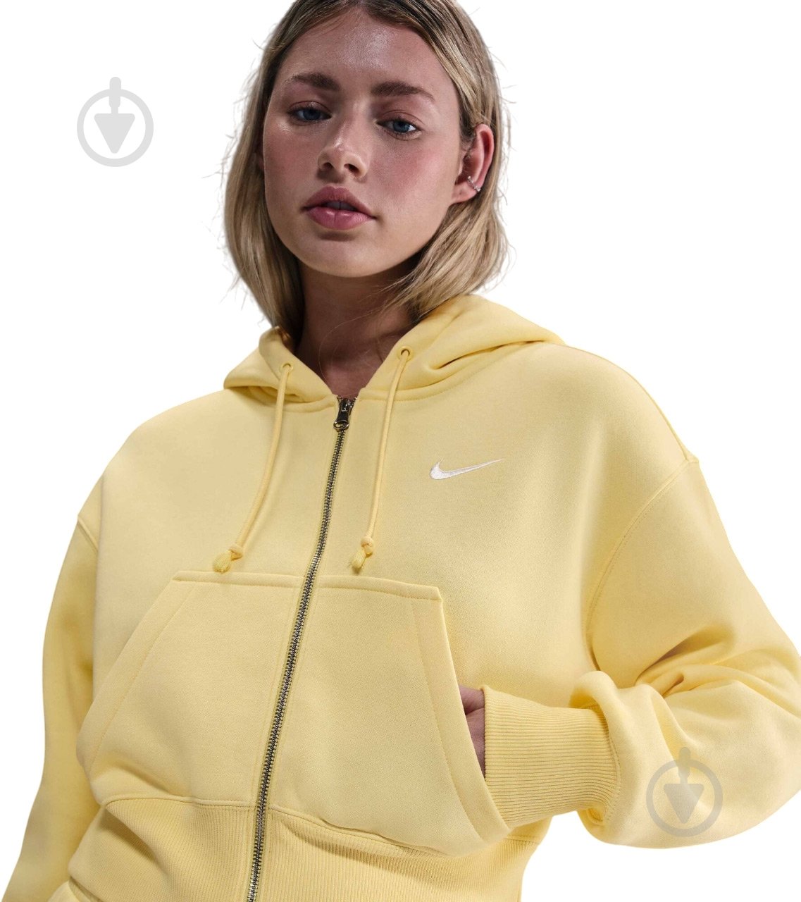Джемпер Nike W NSW PHNX FLC Crop FZ HDY HV2426-722 р.L желтый - фото 1 Джемпер Nike W NSW PHNX FLC Crop FZ HDY HV2426-722 р.L желтый - фото 1