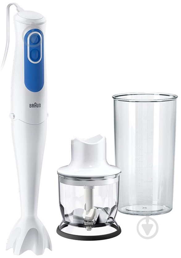 Блендер погружной Braun MQ3020WH Pasta - фото 1 Блендер погружной Braun MQ3020WH Pasta - фото 1