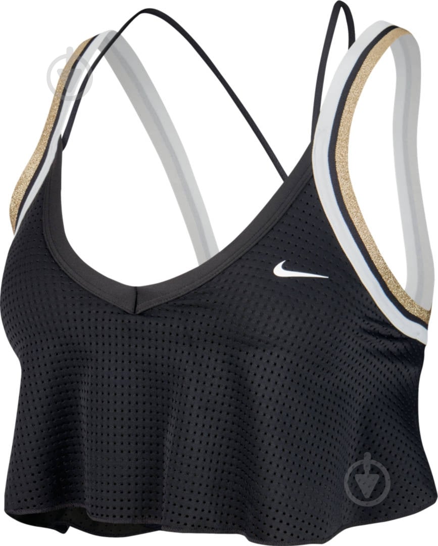 Бра Nike JERSEY GLAM BRA BV4897-010 р.M чорний - фото 1