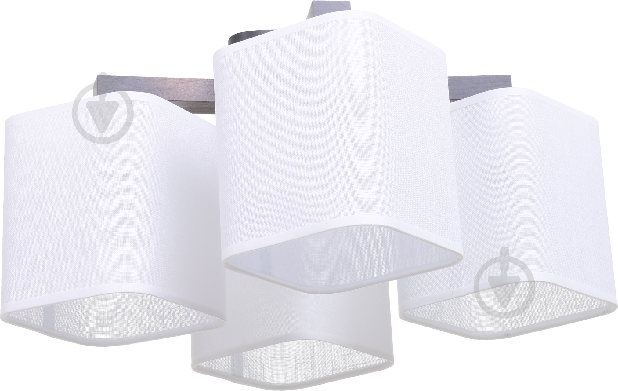 ВІТРИНА! Люстра стельова TK Lighting Nadia 4x60 Вт E27 сірий - фото 1 ВІТРИНА! Люстра стельова TK Lighting Nadia 4x60 Вт E27 сірий - фото 1
