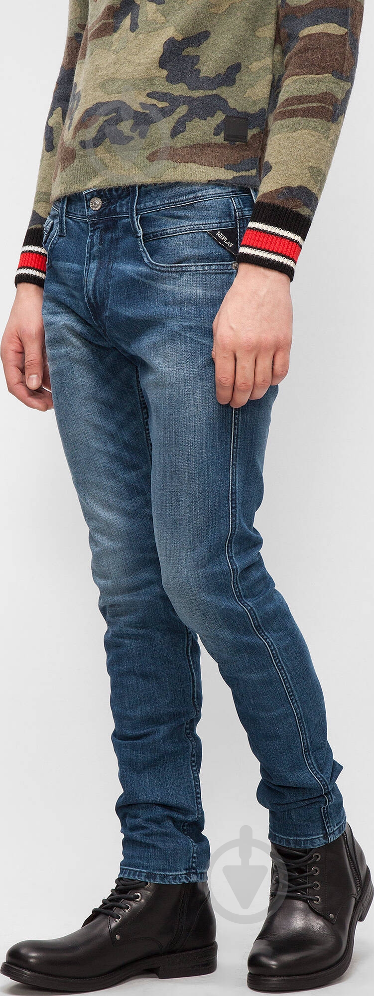 Джинсы Replay ANBASS M914Y .000.31D 133-9 р. 38-34 синий - фото 2