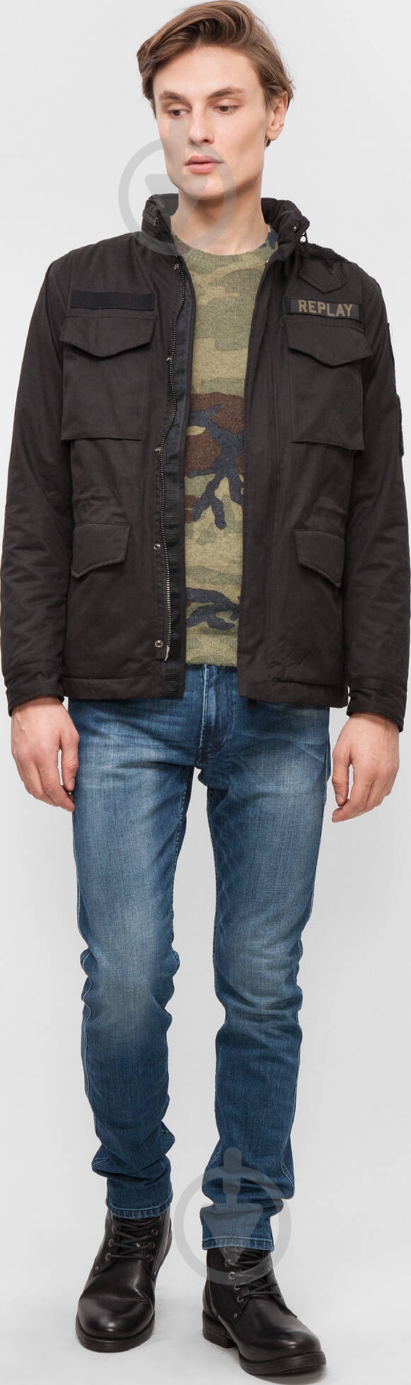 Джинсы Replay ANBASS M914Y .000.31D 133-9 р. 38-34 синий - фото 4