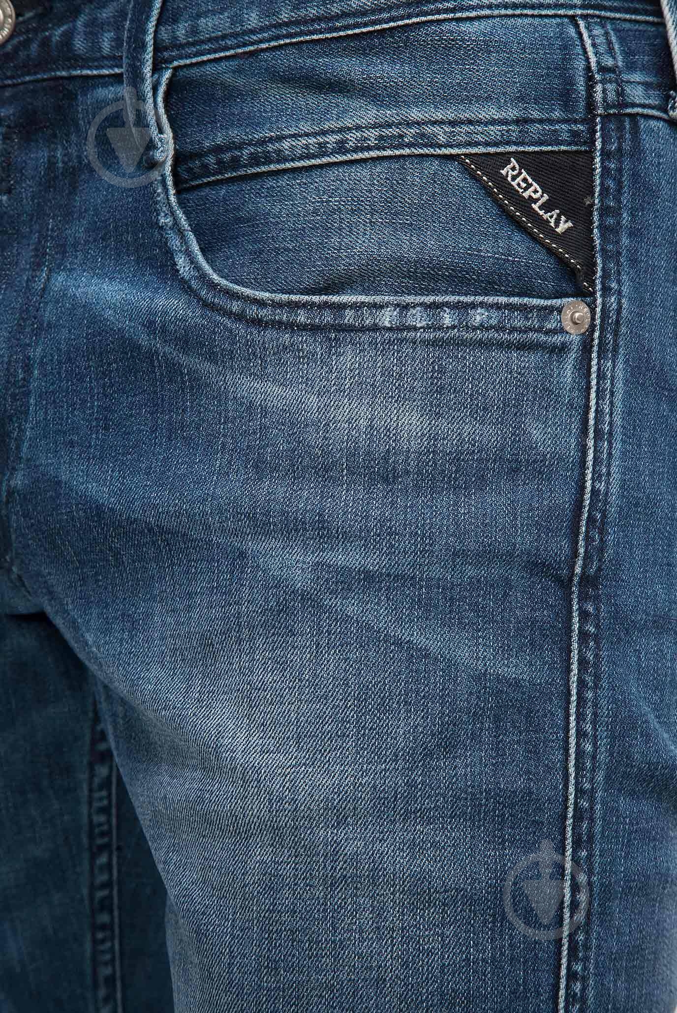 Джинсы Replay ANBASS M914Y .000.31D 133-9 р. 38-34 синий - фото 5