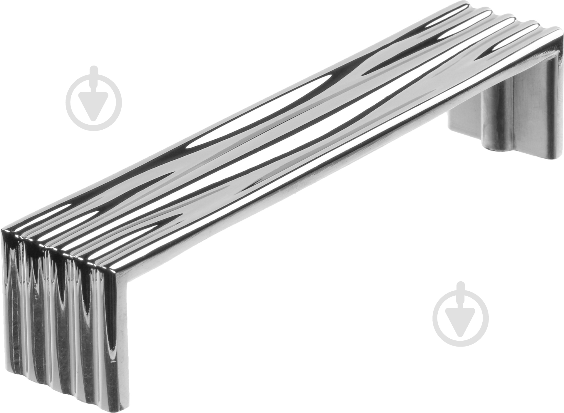 Мебельная ручка скоба Kerron 128 мм R-3040-128 хром - фото 1