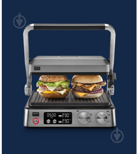 Електрогриль Delonghi CGH 923 D - фото 4 Електрогриль Delonghi CGH 923 D - фото 4