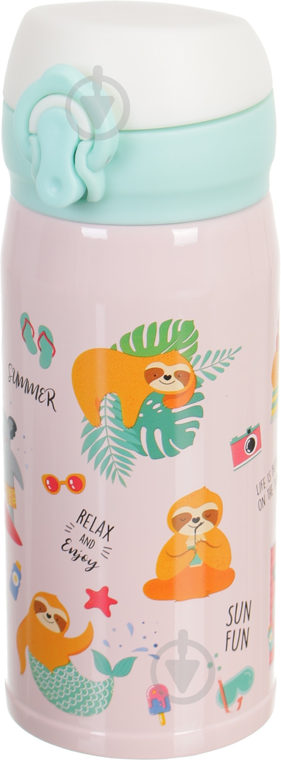 Термочашка Flamberg Funny Sloth 350 мл - фото 1