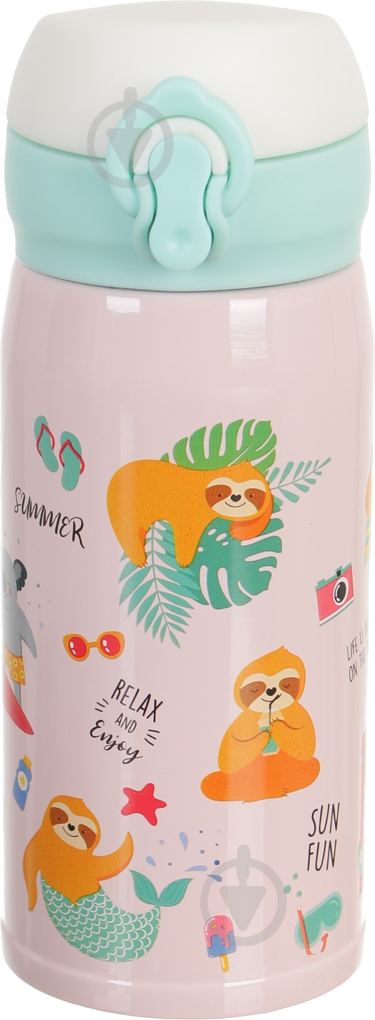 Термочашка Flamberg Funny Sloth 350 мл - фото 2