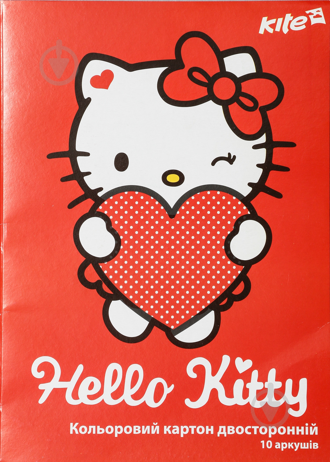Картон цветной двухсторонний А4 Hello Kitty KITE - фото 2 Картон цветной двухсторонний А4 Hello Kitty KITE - фото 2