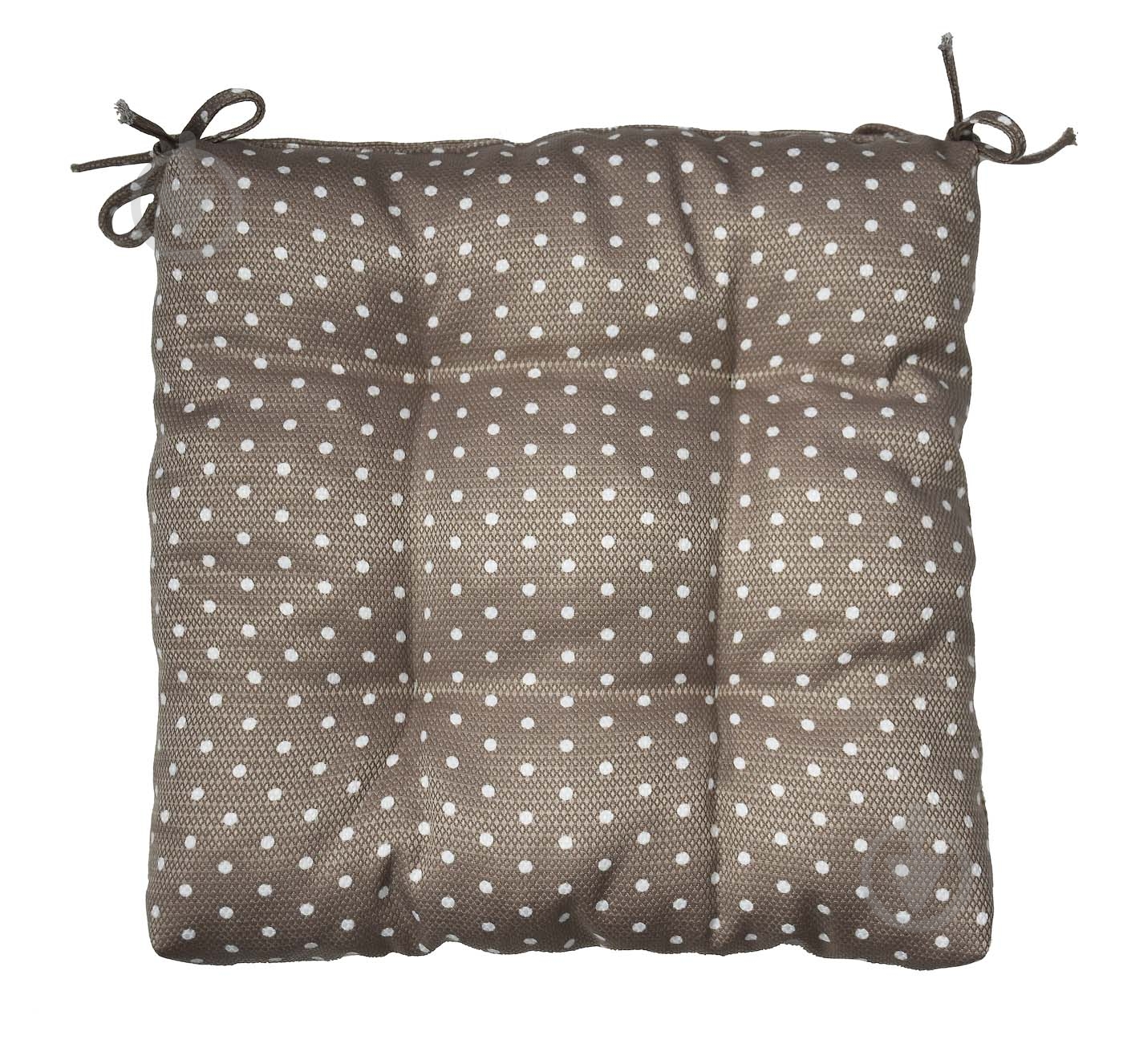 Подушка на стул Горох беж Прованс - фото 1